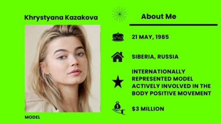 Khrystyana Kazakova: Who are the Parents of Khrystyana Kazakova? Net worth 2023, Age, Career, Salary, Relationship, Bio, Wiki