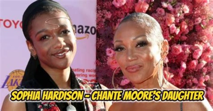 Meet Chante Moore Daughters | Sophia Hardison And Son Kenny Lattimore Jr.