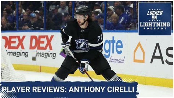Tampa Bay Lightning Centerman Anthony Cirelli Relationship Status And Dating History Explained, His Career Earnings